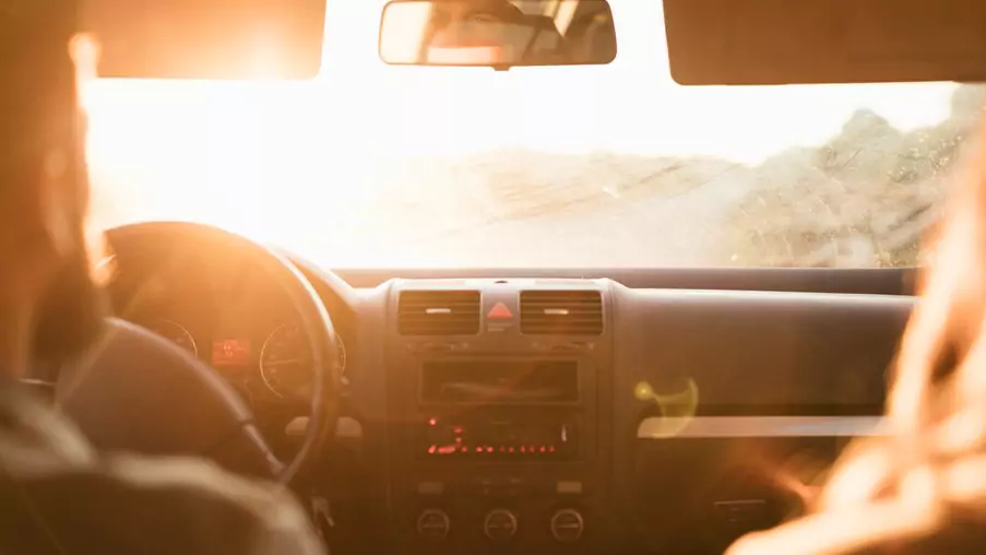 Glare on Windshield